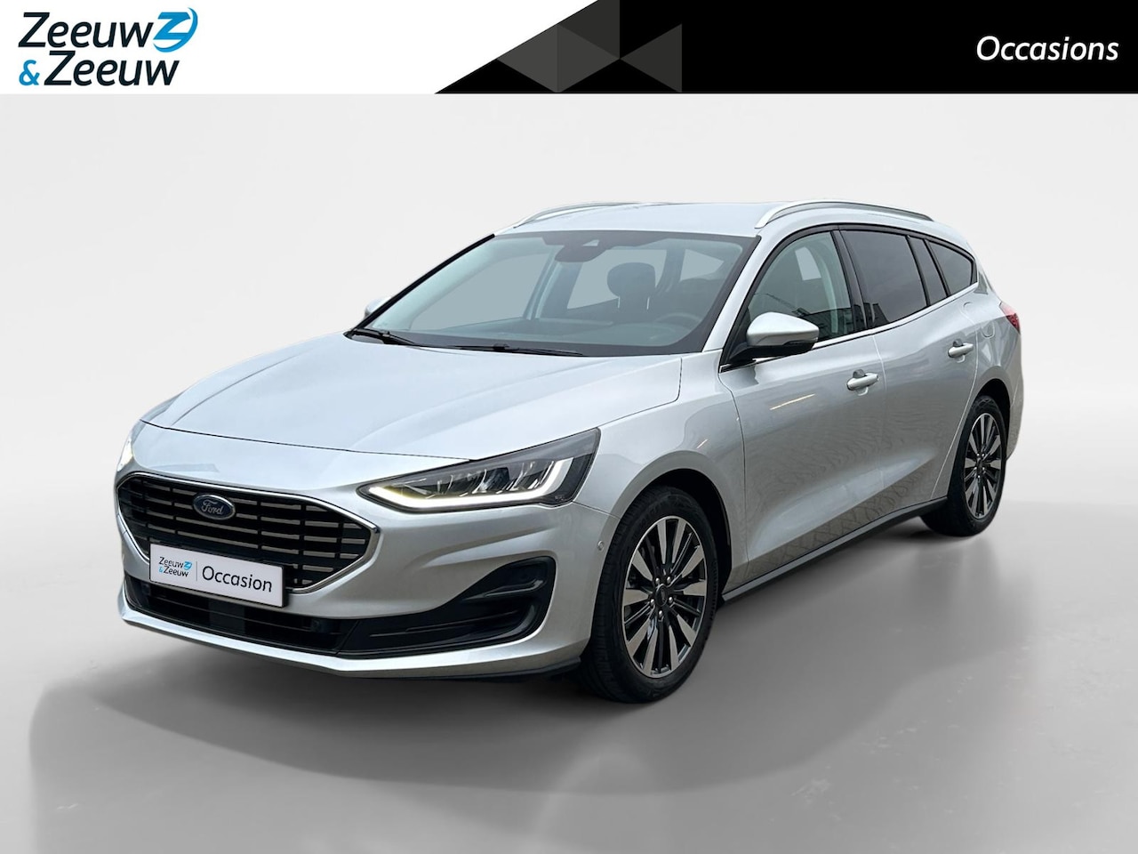 Ford Focus Wagon - 1.0 EcoBoost Hybrid Titanium X 125pk | Stoel- stuur en voorruitverwarming | Navigatie | Pa - AutoWereld.nl