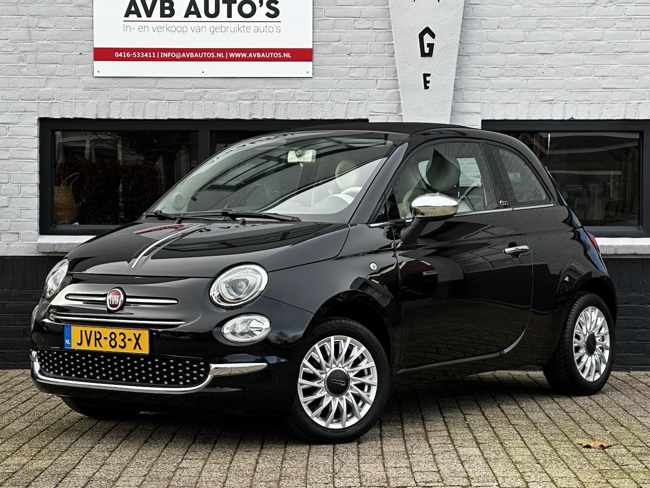 Fiat 500 C - 1.2 Lounge Airco Cruise PDC "GROOT SCHERM" - AutoWereld.nl