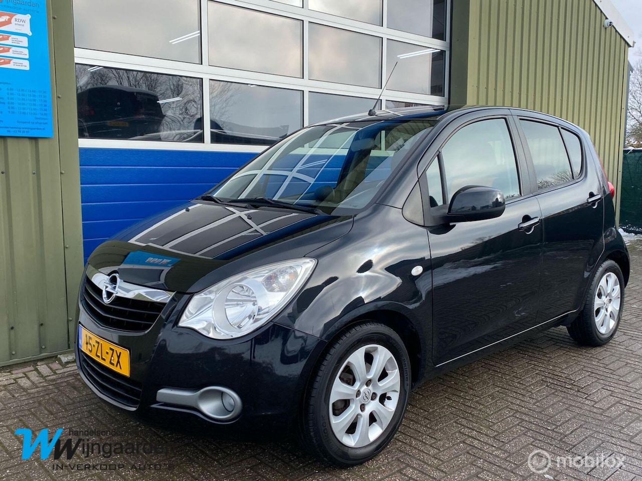 Opel Agila - 1.2 Enjoy|Hoge zit|Airco|APK 1-2027|5-Deurs|NAP| - AutoWereld.nl