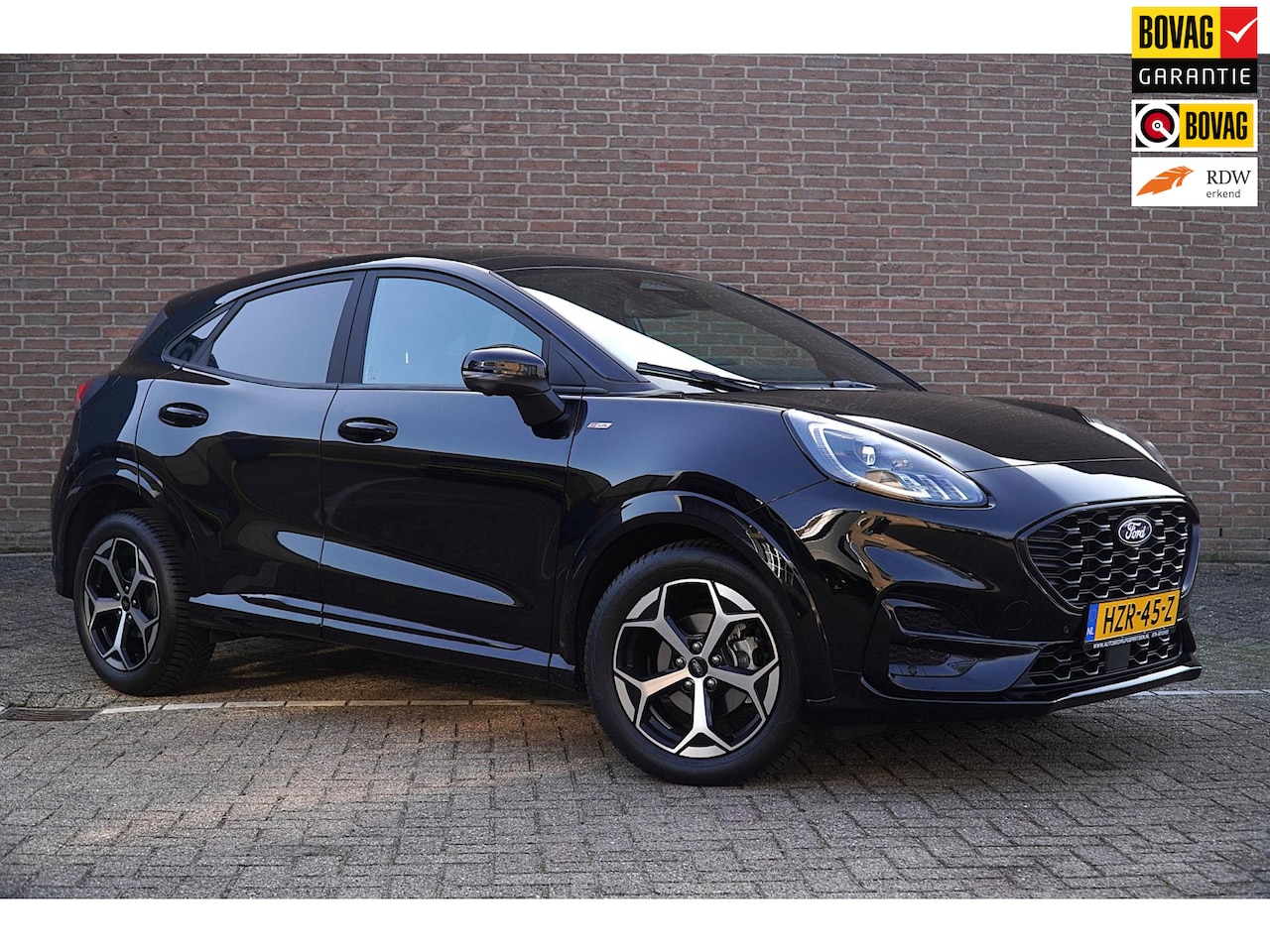 Ford Puma - 1.0 AUTOMAAT EcoBoost Hybrid ST LINE Nw.Model, Airco, Carplay, Camera, Panoramadak. Cruise - AutoWereld.nl