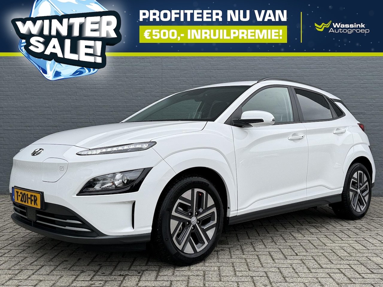 Hyundai Kona Electric - EV 204pk 2WD Aut. Fashion | WINTERSALE! | Batterijconditie 98% | All Season Banden | Heads - AutoWereld.nl