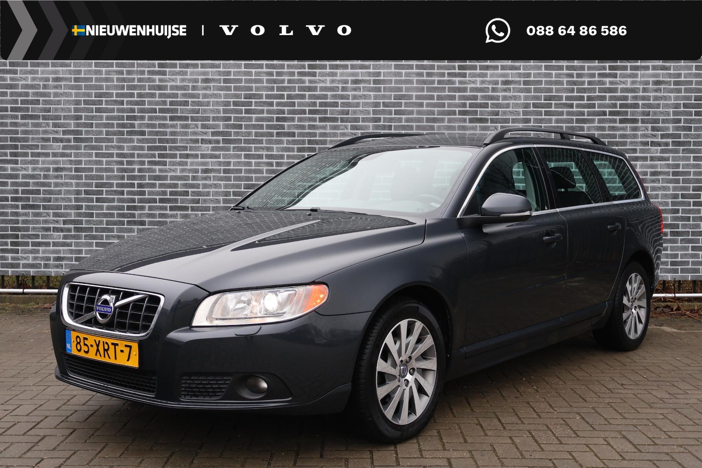 Volvo V70 - 1.6 T4 Limited Edition | Lederen bekleding | Xenon verlichting | Navigatie | Stoelverwarmi - AutoWereld.nl