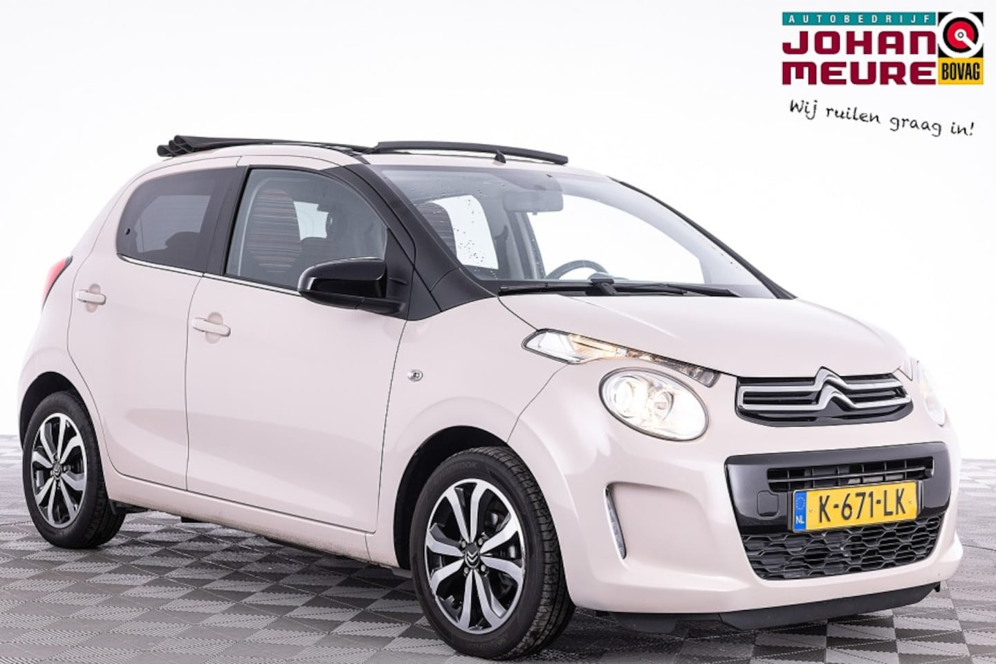 Citroën C1 - 1.0 VTi Airscape Shine | SCHUIFDAK | ECC | VELGEN ✅ 1e Eigenaar - AutoWereld.nl