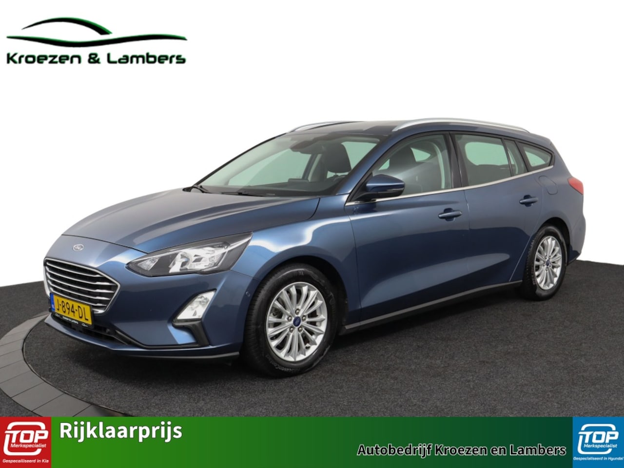 Ford Focus Wagon - 1.0 EcoBoost Titanium Business 1.0 EcoBoost Titanium Business - AutoWereld.nl