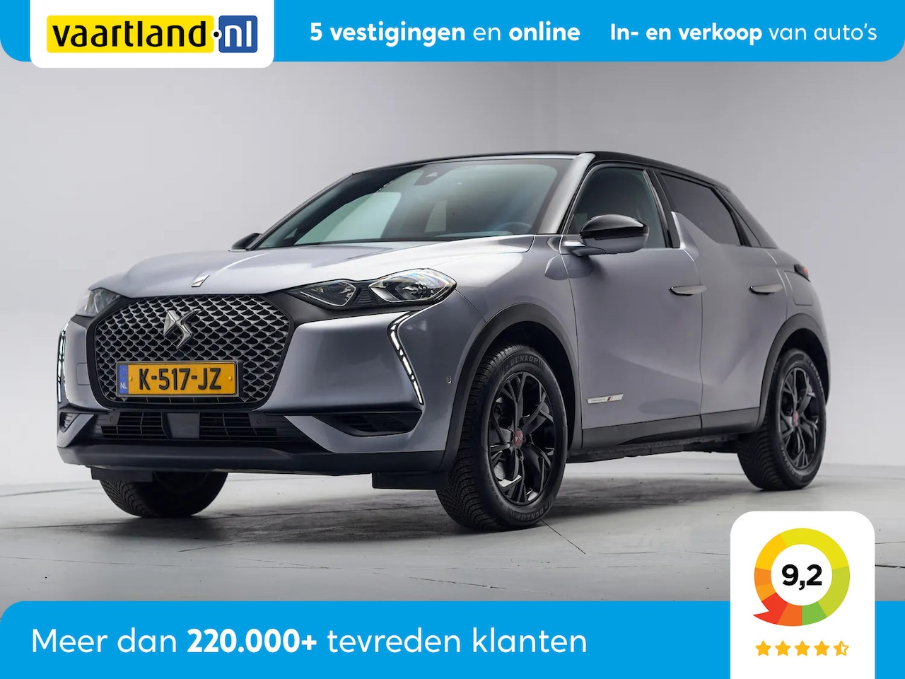 DS 3 Crossback - E-Tense 50 kWh Business 3-fase [ Navi Apple/Android PDC Clima ] - AutoWereld.nl