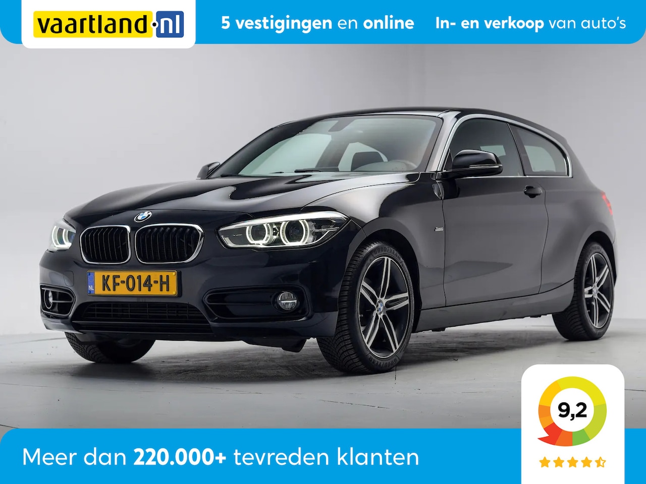 BMW 1-serie - 118i High Executive Sport Aut. [ Leder Stoelverwarming Navi prof. ] - AutoWereld.nl
