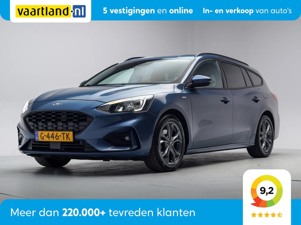 Ford Focus Wagon - 1.0 EcoBoost 125pk ST-Line Business [ LED Navi Climate ] - AutoWereld.nl
