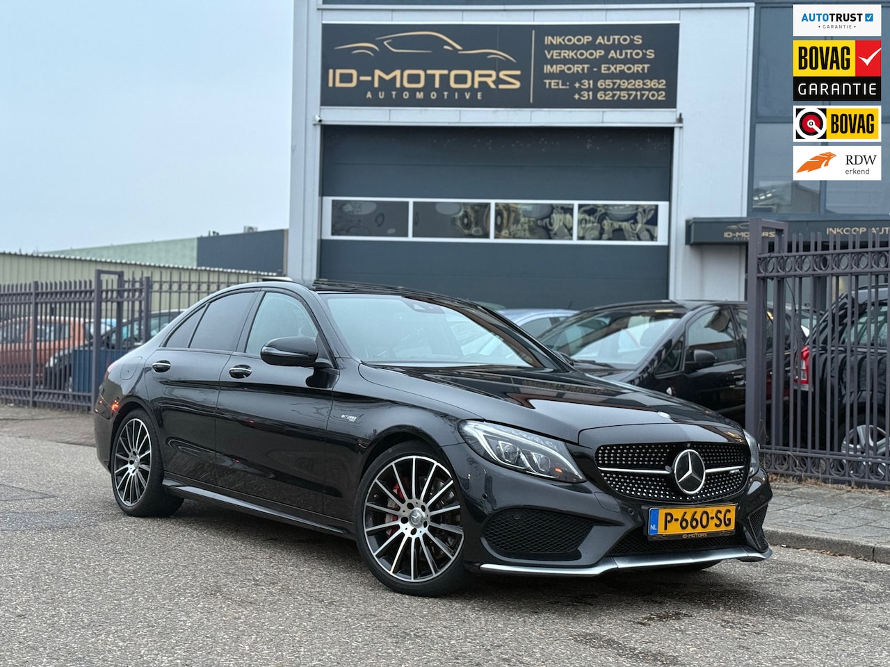Mercedes-Benz C-klasse - 43 AMG 4MATIC vol optie apk nap velgen sport nieuwe apk/onderhoud - AutoWereld.nl