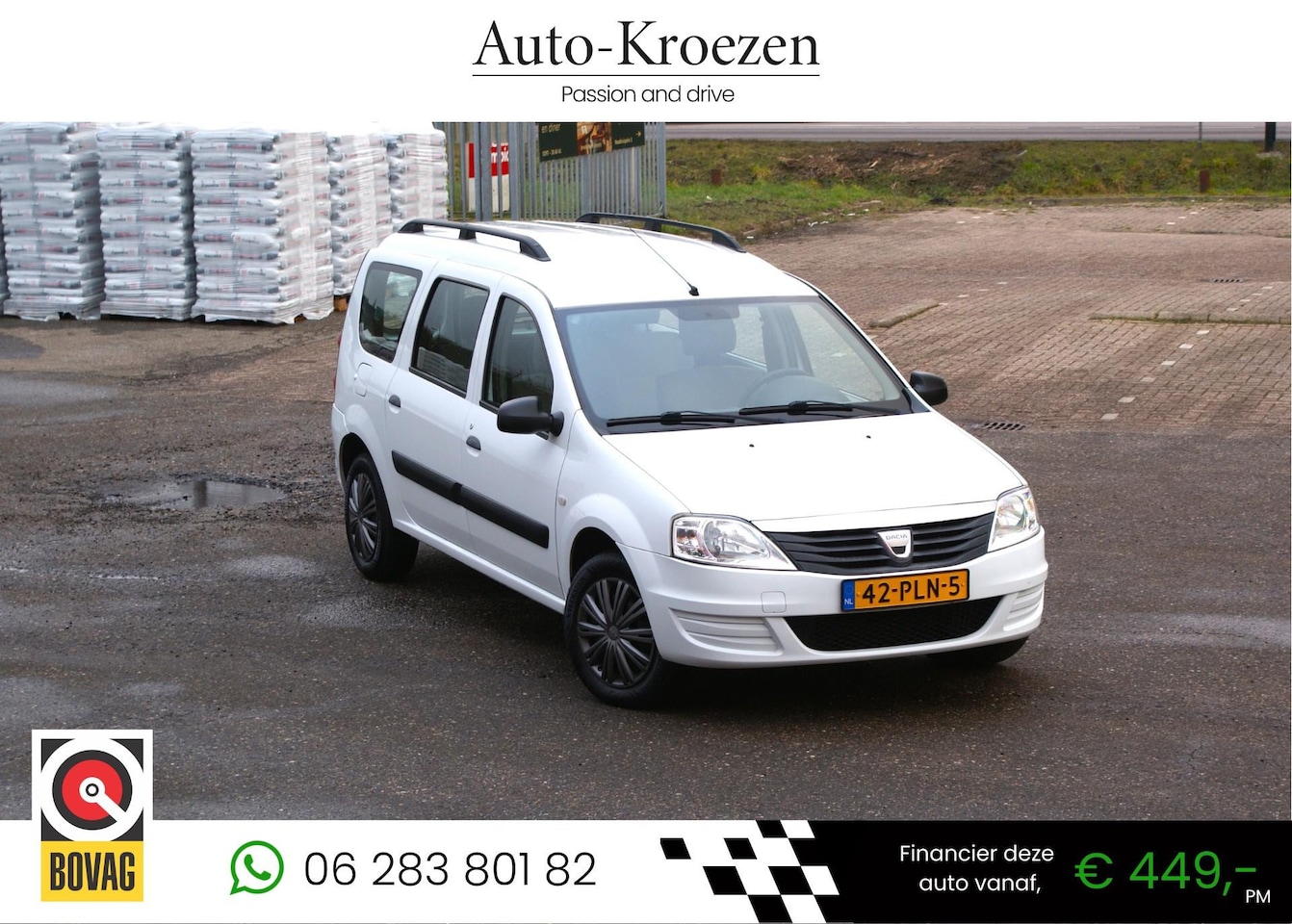 Dacia Logan MCV - 1.6 MPI Ambiance | Org NL | Airco | - AutoWereld.nl