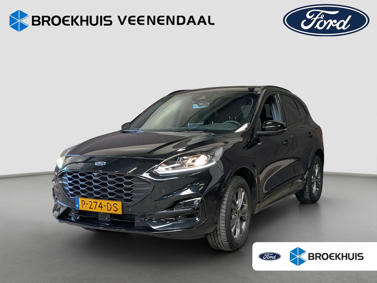 Ford Kuga - 2.5 PHEV ST-Line X | Adap. Cruise | Trekhaak | Apple Carplay | Navigatie | | Achteruitrijc - AutoWereld.nl