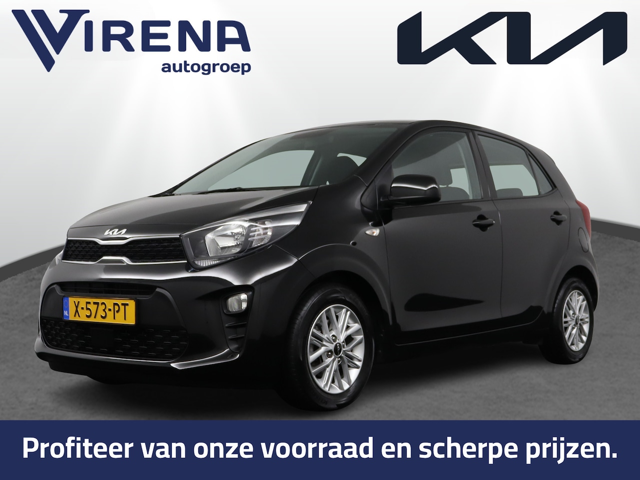 Kia Picanto - 1.0 DPi DynamicLine- Automaat Achteruitrijcamera - Apple Carplay/Android Auto - Cruise Con - AutoWereld.nl