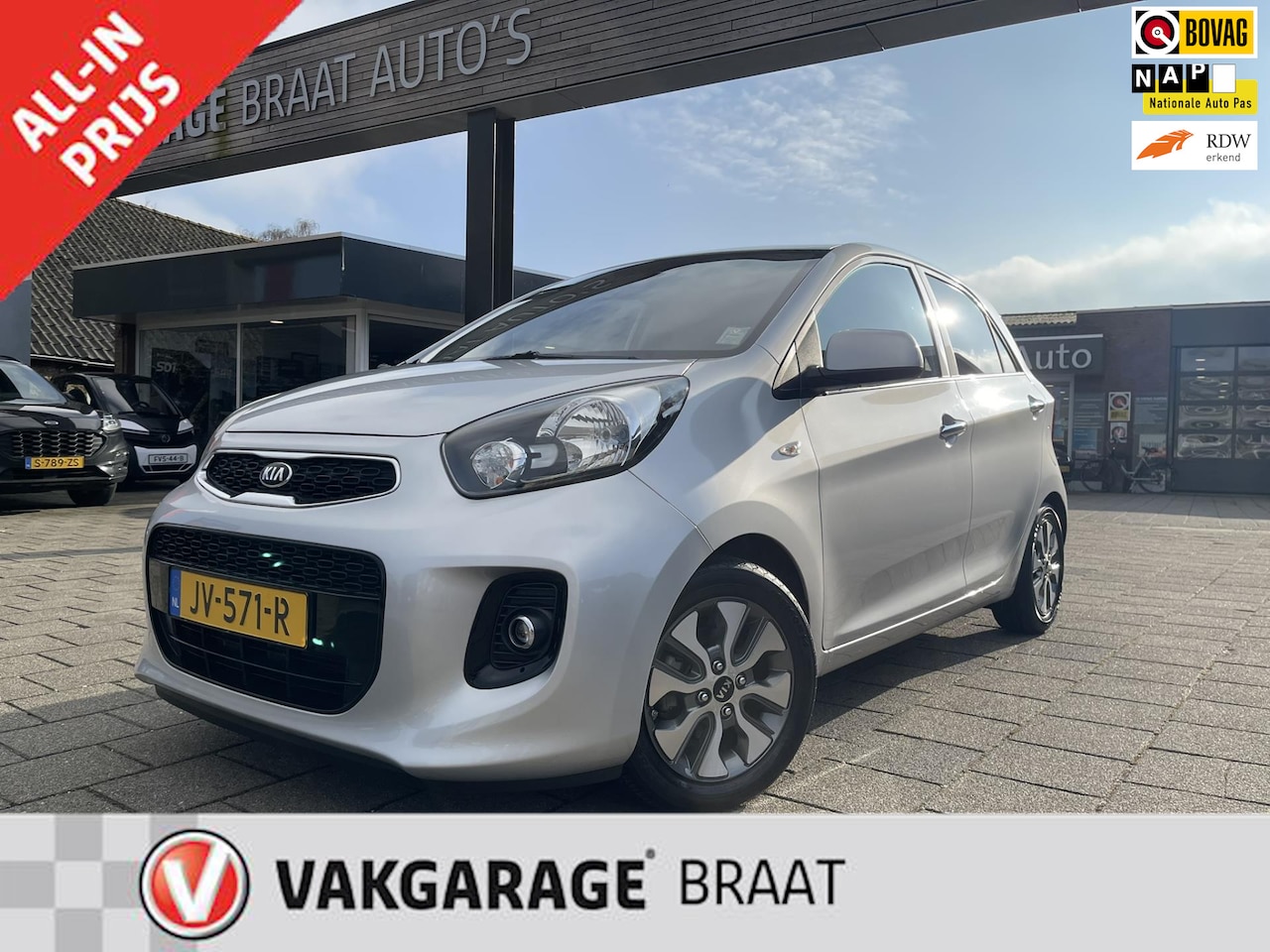 Kia Picanto - 1.0 l 1E EIGENAAR l CRUISE l CAMERA l CLIMA l RIJKLAAR! - AutoWereld.nl