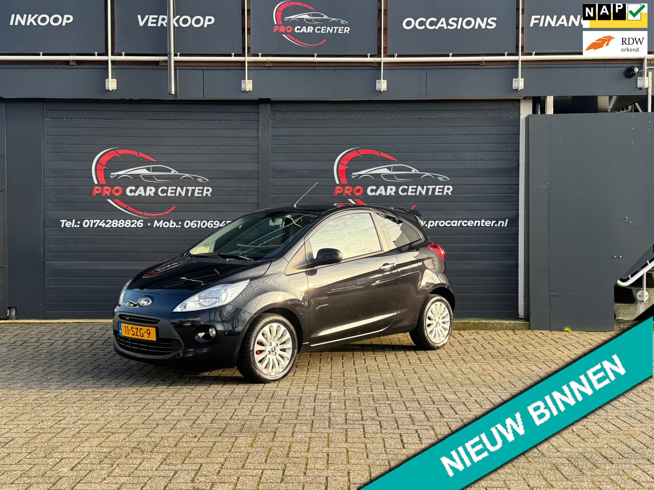 Ford Ka - 1.2 Titanium X start/stop AIRCO| EL.RAMEN|LMV| NAP| APK - AutoWereld.nl