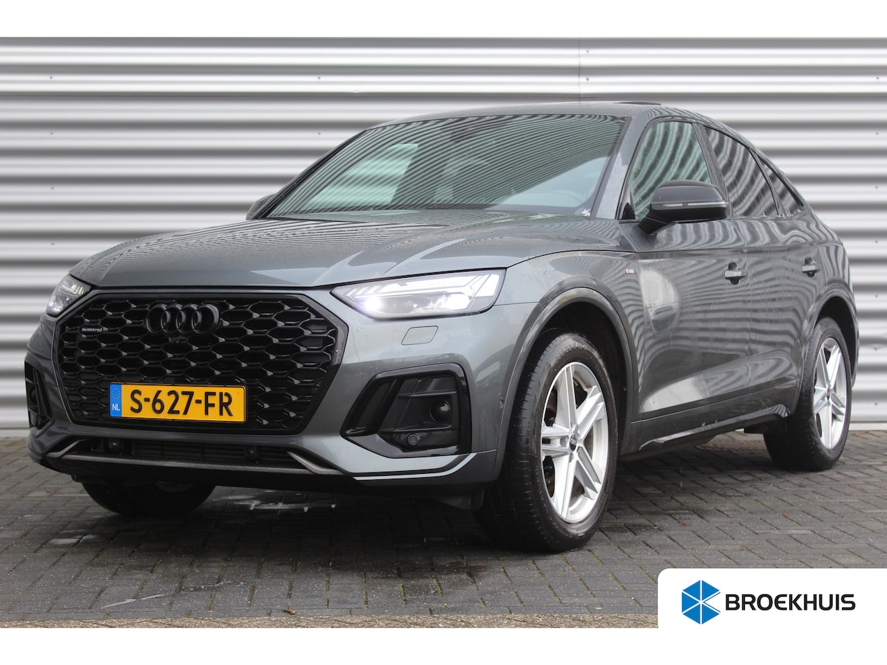 Audi Q5 Sportback - 40 TFSI 204PK S EDITION AUTOMAAT / NAVI / LEDER / CLIMA / FULL-LED / PDC / KEYLESS / 19" L - AutoWereld.nl