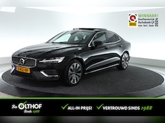 Volvo S60 - 2.0 Recharge T6 AWD Ultimate Bright | TREKHAAK | SCHUIF-KANTEL | B&W | VEEL LUXE |