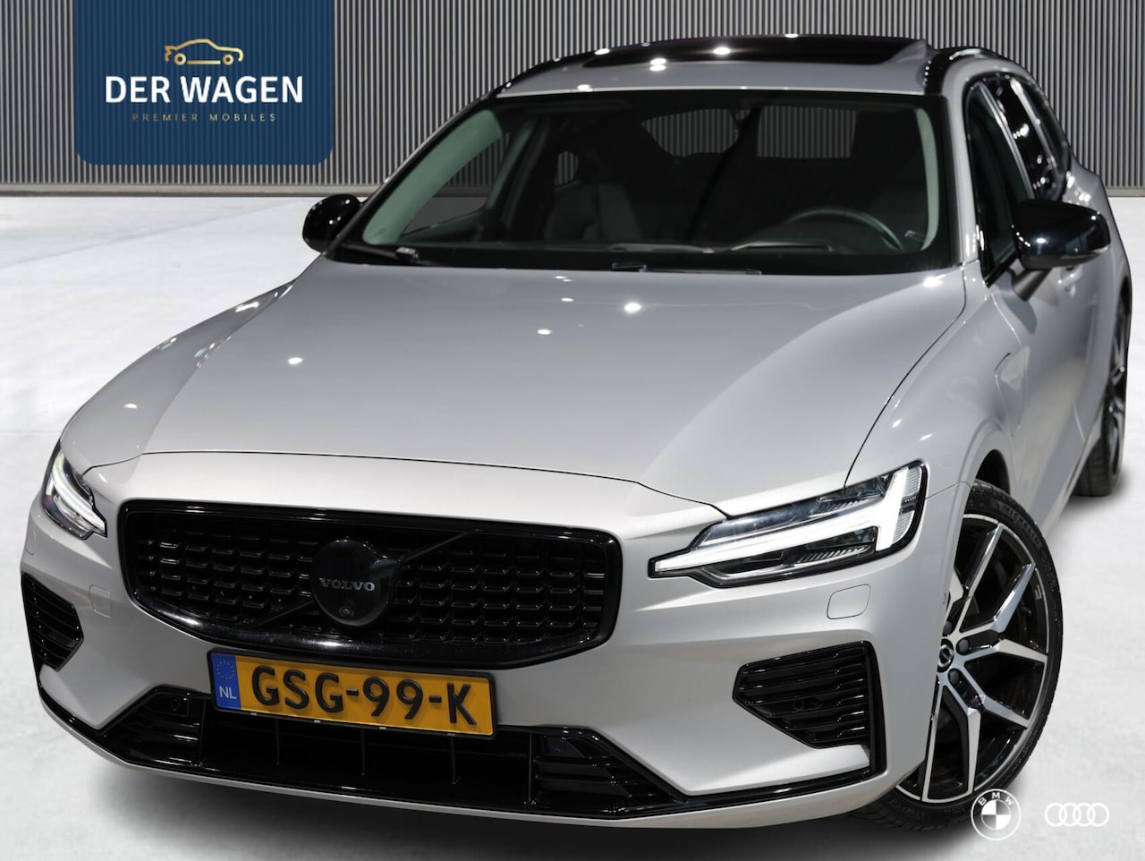 Volvo V60 - 2.0 T8 PHEV AWD ULTRA DARK POLESTAR FORGED / PANODAK / ACC / HK AUDIO / 20" - AutoWereld.nl