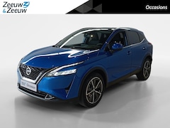 Nissan Qashqai - 1.3 MHEV Xtronic Tekna *Automaat*Navi+Camera*Winter pack*Keyless Entry*LM. Velgen*1ste eig