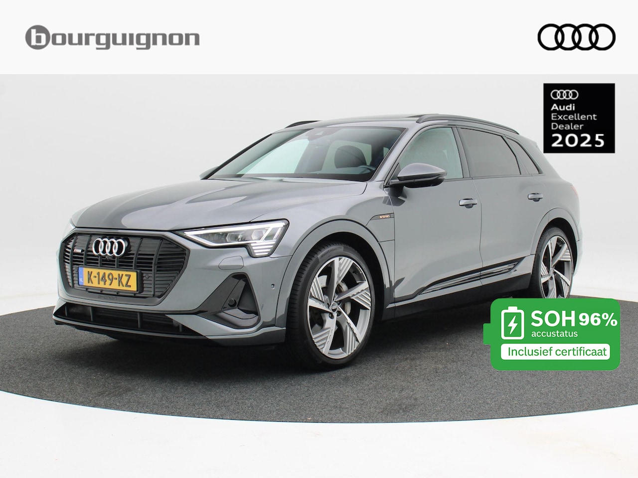 Audi e-tron - 55 quattro S edition 95 kWh | Stoelverwarming | Panoramadak | Adaptive Cruise | Navigatie - AutoWereld.nl