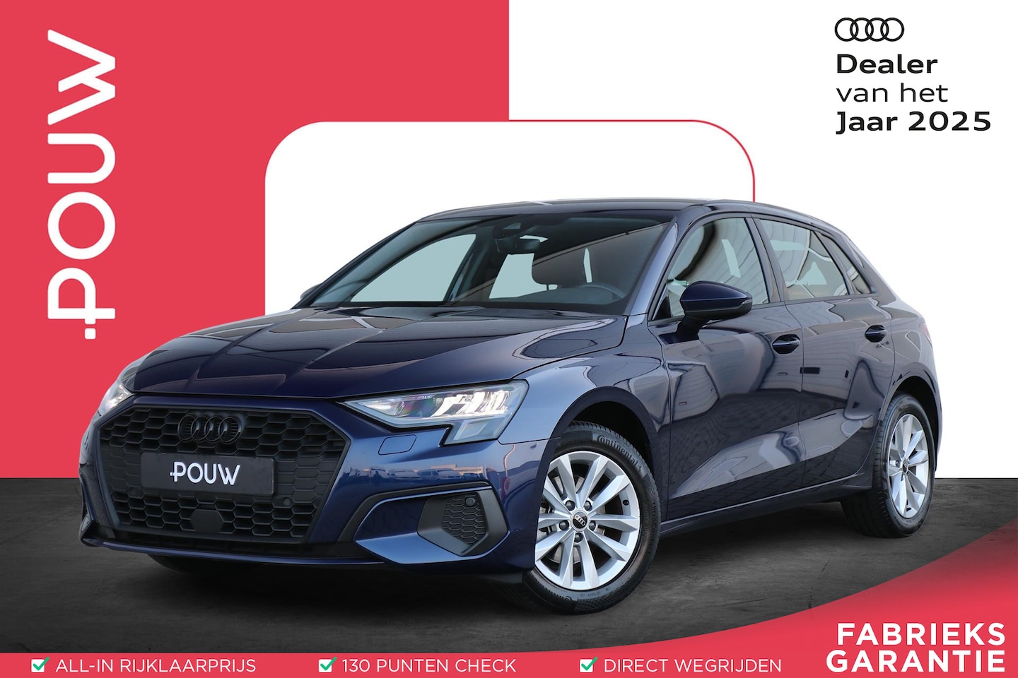 Audi A3 Sportback - 30 TFSI 110pk S-tronic Pro Line | Apple Carplay/Android Auto | Cruise Control - AutoWereld.nl