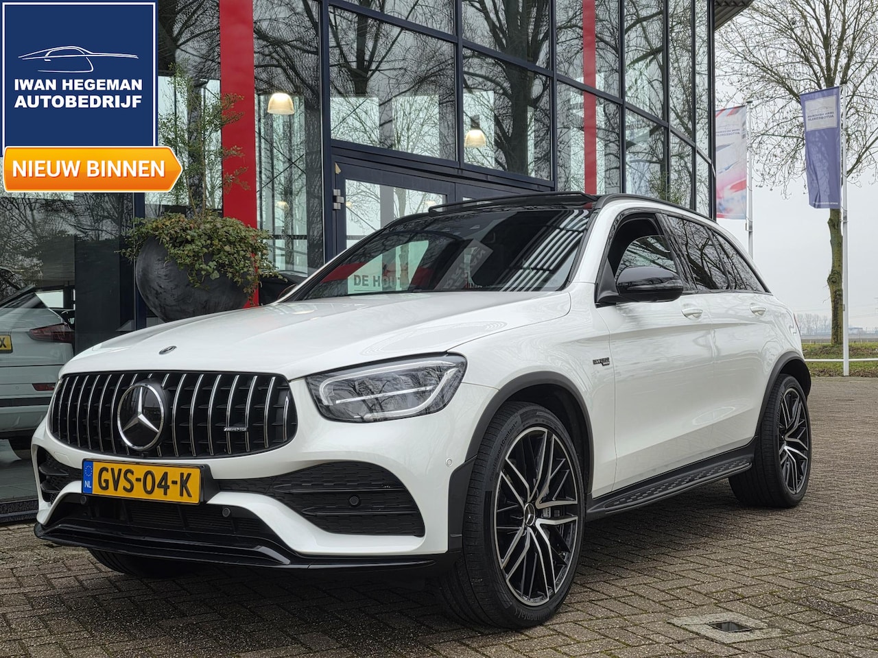 Mercedes-Benz GLC-klasse - AMG 43 4MATIC | Panodak | Burmester | Luchtvering | Navigatie | 21inch | Cruise Control - AutoWereld.nl