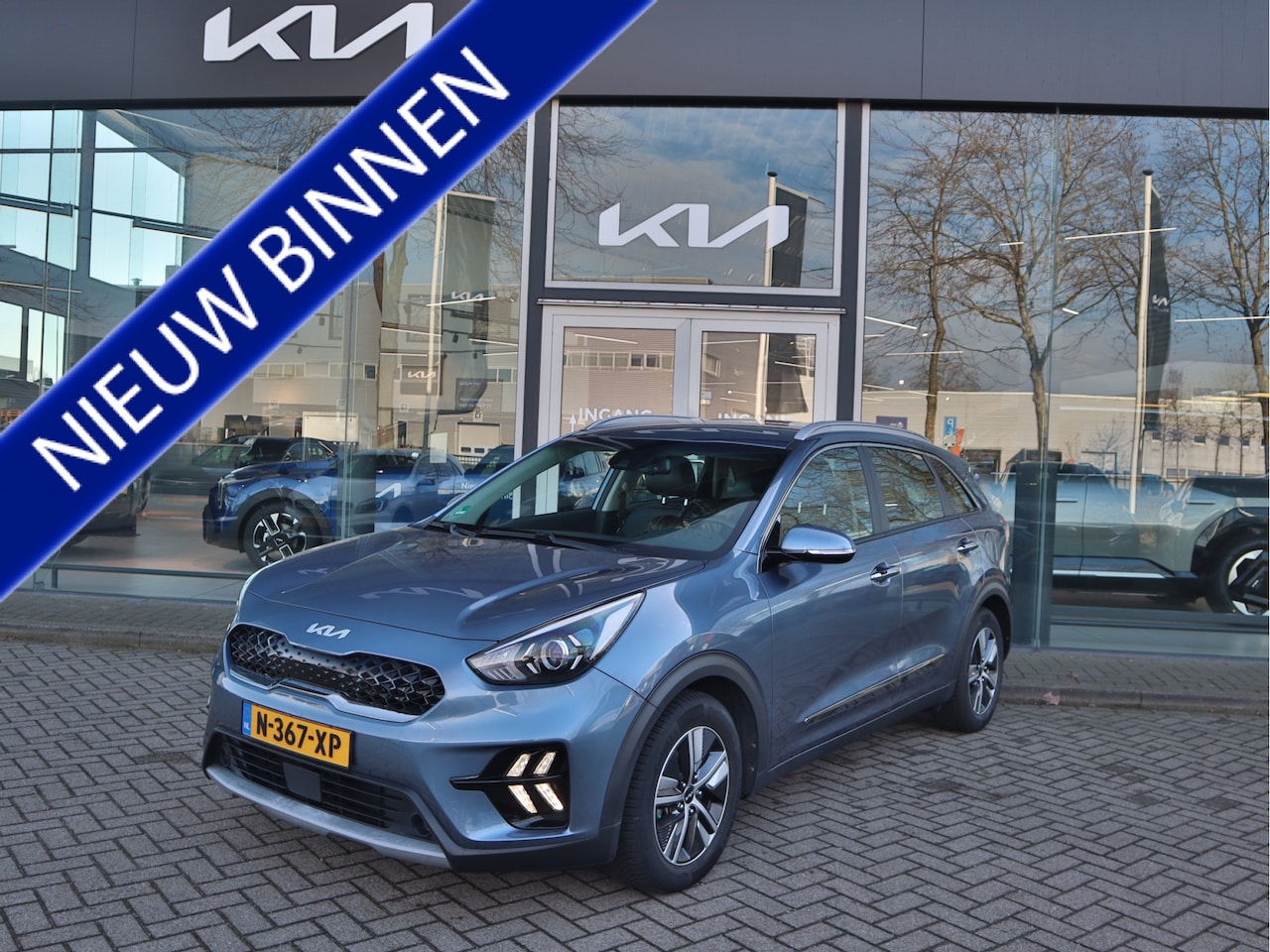 Kia Niro - 1.6 GDi Hybrid DynamicLine | Navigatie | Adaptive Cruise Control | Achteruitrijcamera | Pa - AutoWereld.nl