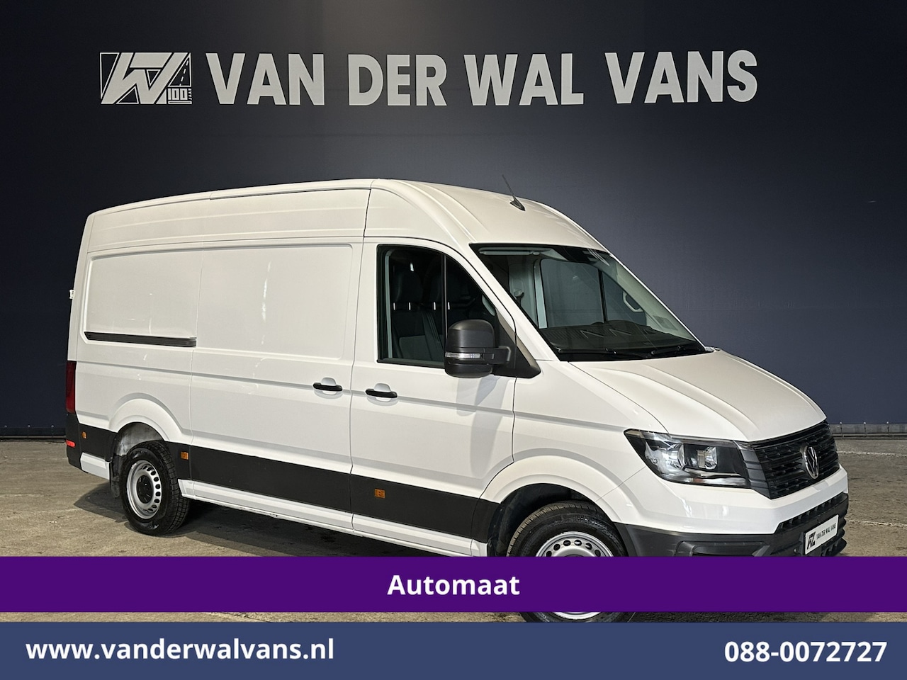 Volkswagen Crafter - 2.0 TDI 140pk Automaat L3H3 L2H2 Euro6 Airco | Navigatie | Camera | Apple Carplay | Chauff - AutoWereld.nl