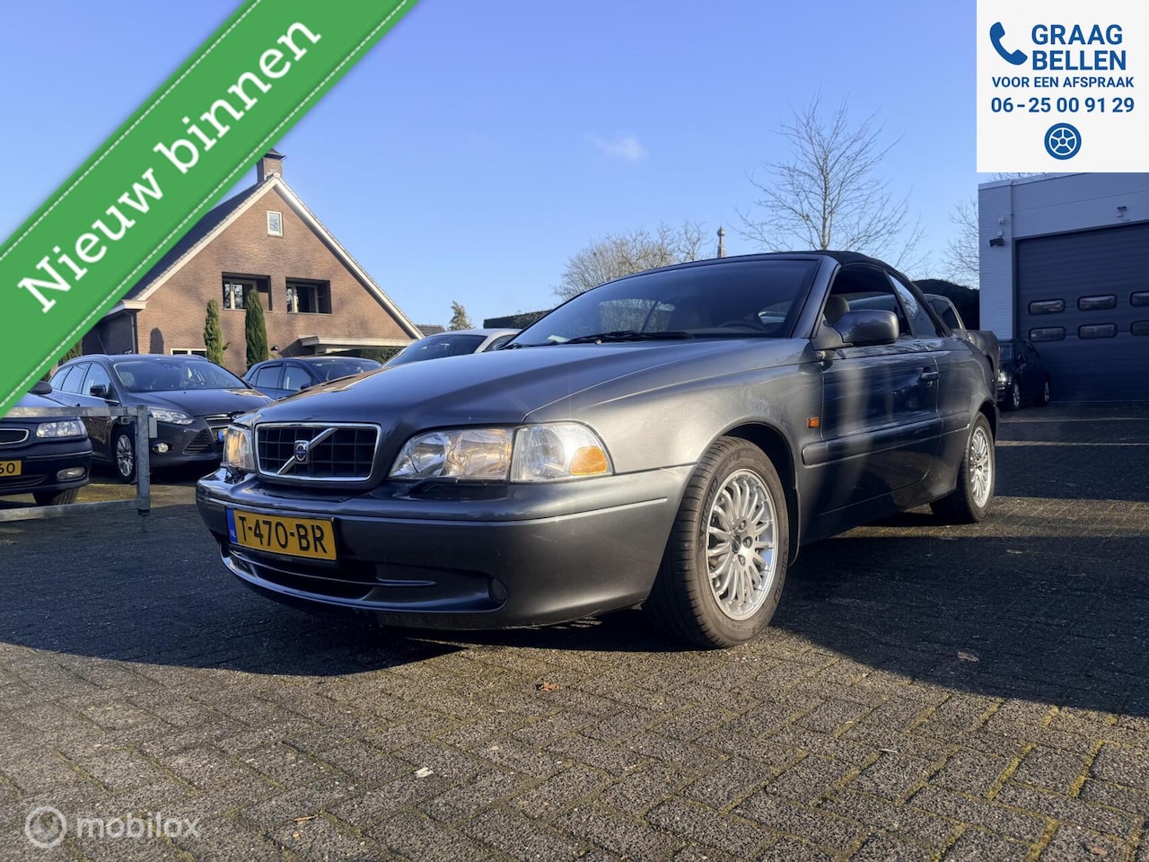 Volvo C70 Convertible - Uniek in perfecte staat / Volledig onderhouden 2.0 T Tourer - AutoWereld.nl