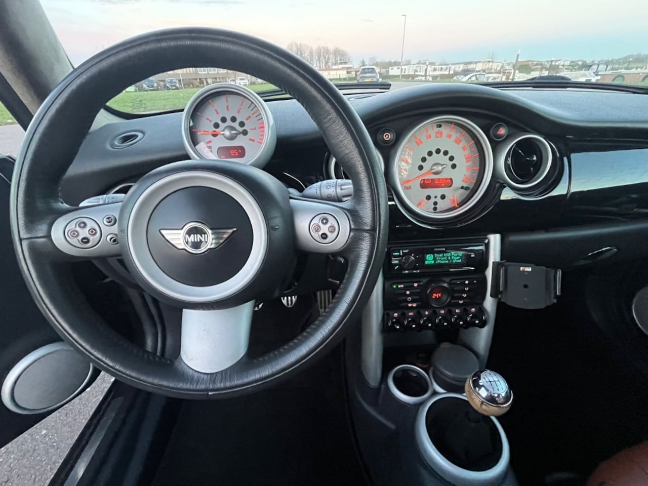 MINI Cooper S - Mini 1.6 PANO Leder Stoelverw Cruise Org NL Chili - AutoWereld.nl