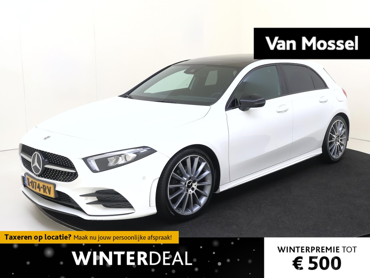 Mercedes-Benz A-klasse - 180 Premium | AMG-Line | Panorama-dak | Multi-spaaks 19" - AutoWereld.nl