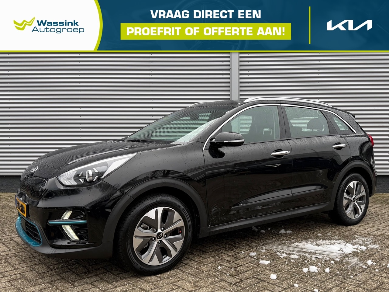 Kia e-Niro - Elektrisch 204pk Aut DynamicLine 3-fase | Stoel/Stuurwielverwarming | Navigatie | Climate - AutoWereld.nl