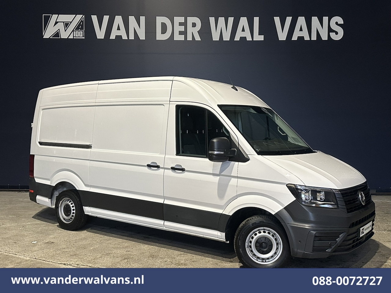 Volkswagen Crafter - 2.0 TDI L3H3 L2H2 Euro6 Airco | Apple Carplay | Android Auto | Parkeersensoren Bijrijdersb - AutoWereld.nl