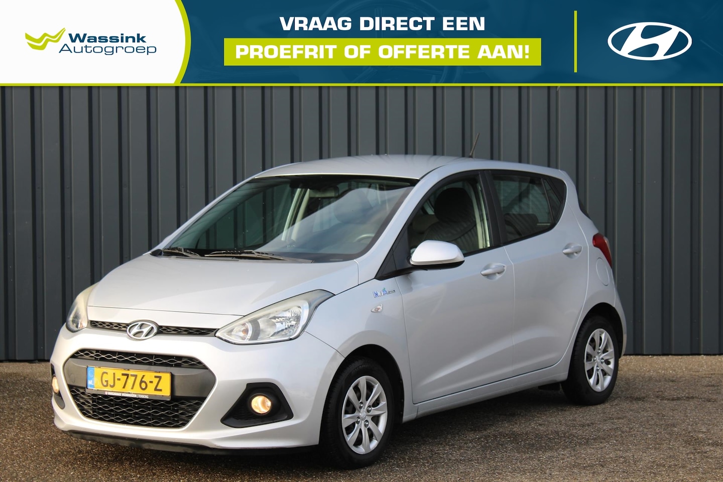 Hyundai i10 - 1.0i 66pk Blue 4pl. Comfort|Airco|Brake assist|ABS - AutoWereld.nl