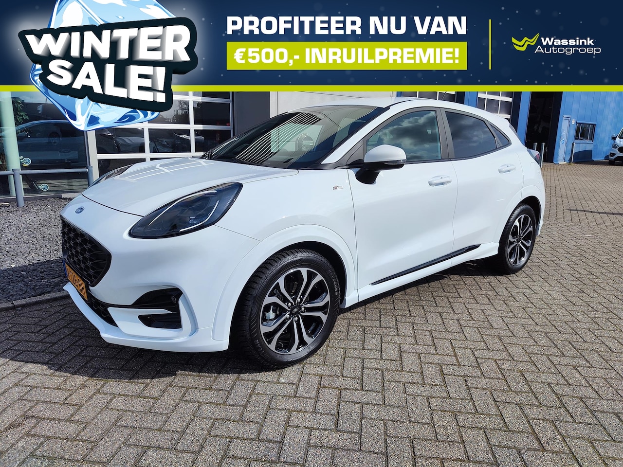 Ford Puma - 1.0i Ecoboost Hybrid 125pk ST-Line | WINTERSALE | Navigatie | Cruise Control | Climate Con - AutoWereld.nl