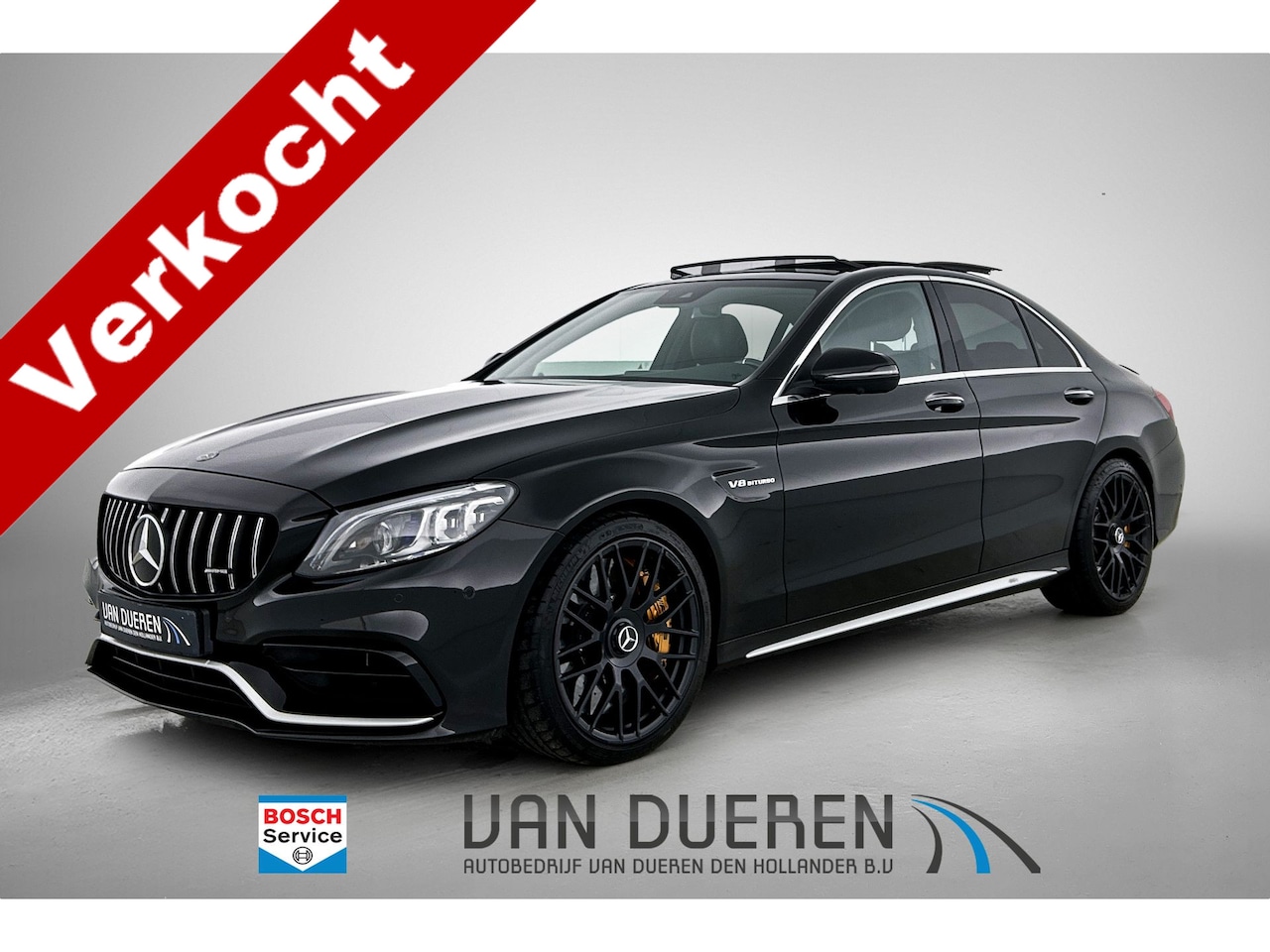 Mercedes-Benz C-klasse - AMG 63 S Carbon, Pano, Keramisch, Burmester, Virtual - AutoWereld.nl