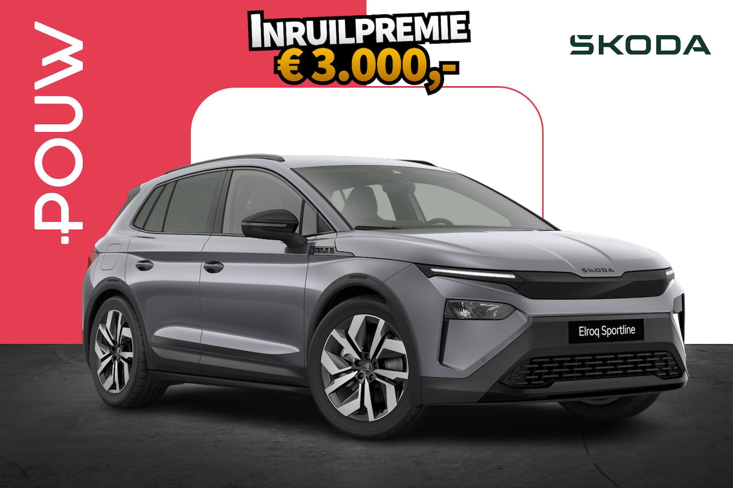 Skoda Elroq - 85 286pk Sportline | Climate Control - AutoWereld.nl