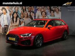 Audi A4 Avant - 35 TFSI S edition - Occasion Lease vanaf €664 p/m - *Rood metalliclak* - Panoramadak - BAN