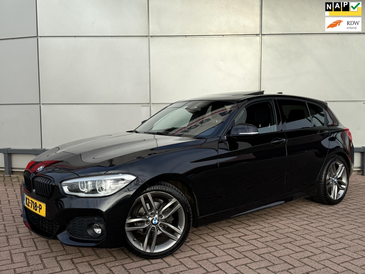 BMW 1-serie - 118i High Executive | M-Pakket | Schuif/Kantel dak | Stuurverwarming | - AutoWereld.nl