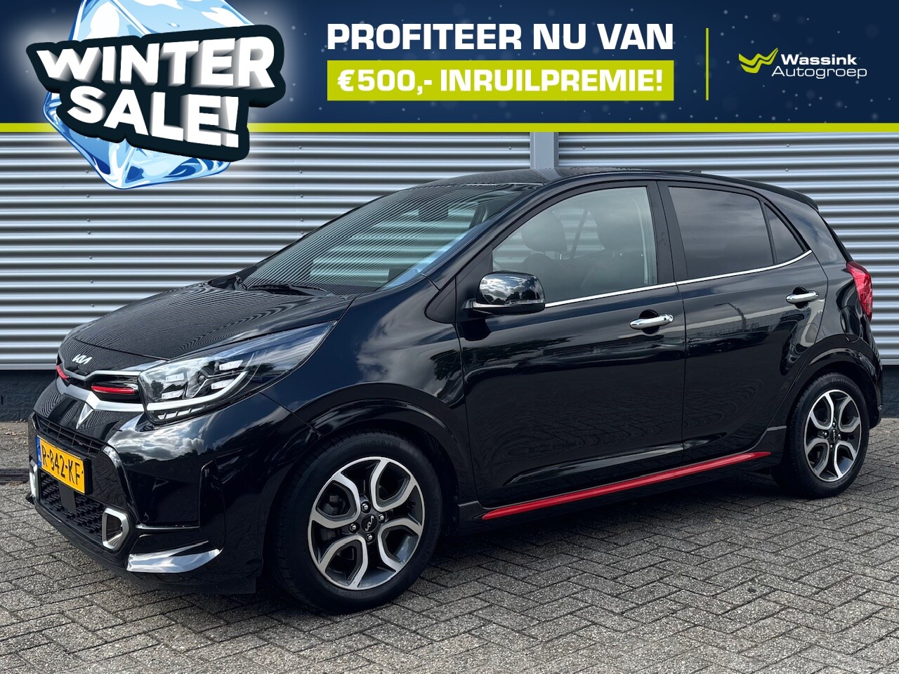 Kia Picanto - 1.0 DPi 67pk 4-zits GT-Line | Navigatie | Climate Control | Cruise Control | Camera | - AutoWereld.nl