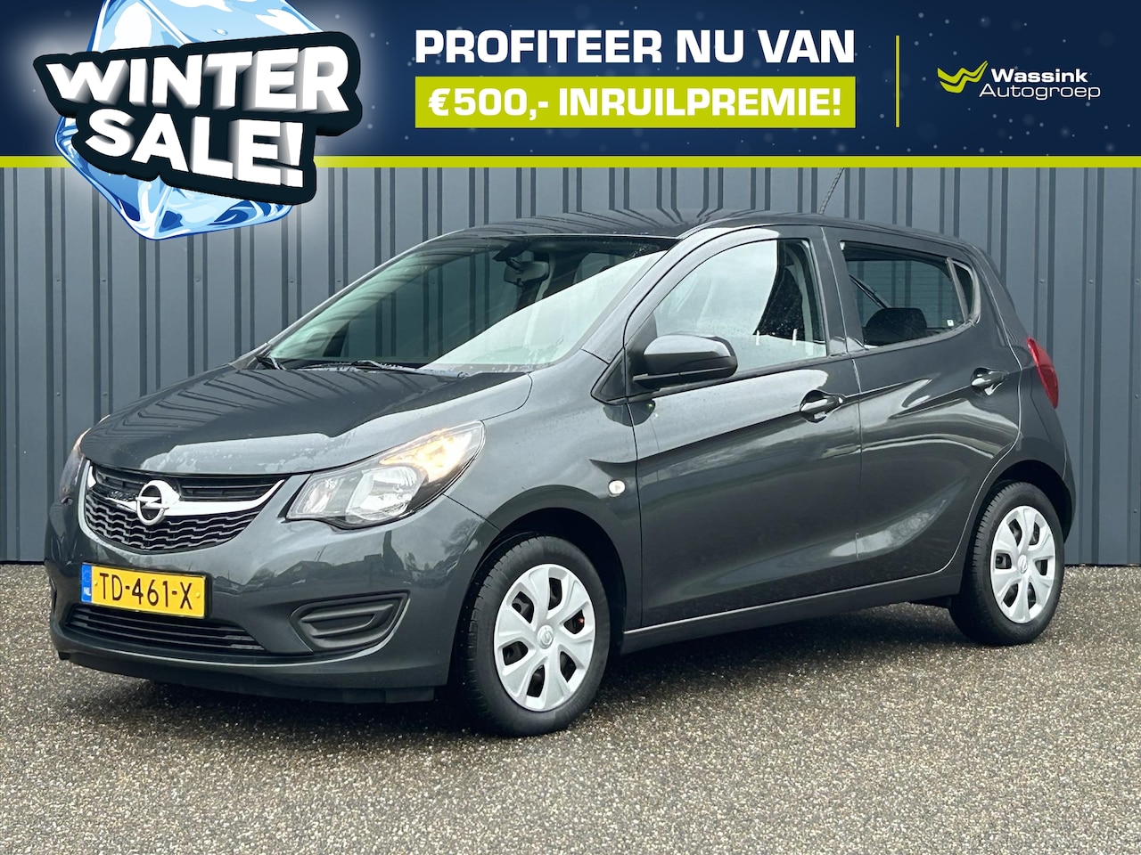 Opel Karl - 1.0 75pk Edition WINTERSALE | Navigatie | Airco | Cruise Control - AutoWereld.nl