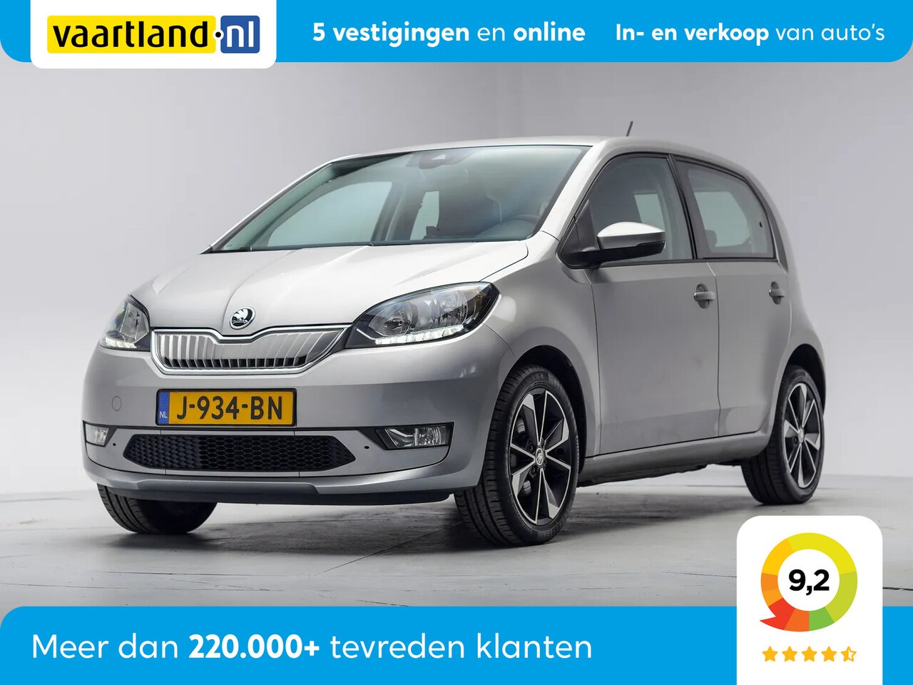 Skoda Citigo e-iV - EV Style Aut. [ Climate control Lane Assist LM-Velgen ] - AutoWereld.nl