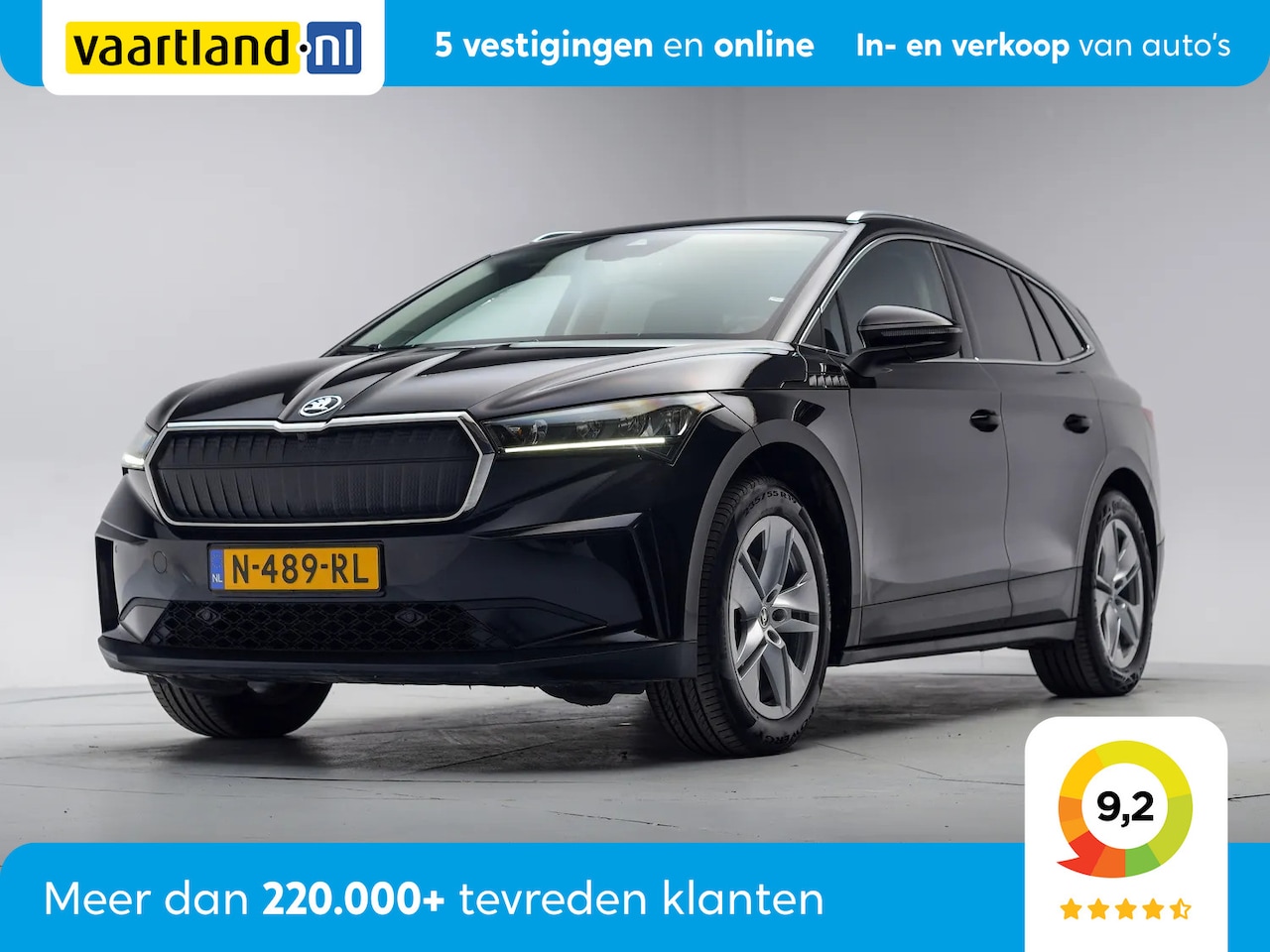 Skoda Enyaq iV - 80 3-Fase [ LED Navi Camera Sport-comfortstoelen Half-leder ] - AutoWereld.nl