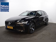 Volvo V60 - 2.0 T6 388pk AUT8 Long Range PHEV AWD Plus Dark Adapt. Cruise/ Pilot ass/ Leer/ Stoelverw.