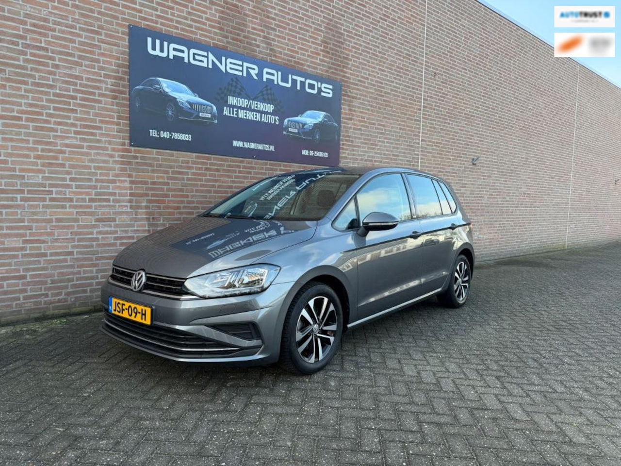 Volkswagen Golf Sportsvan - 1.5 TSI ACT Highline AUTOMAAT NAVI Stoelverwarming PDC - AutoWereld.nl