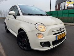 Fiat 500 - 0.9 TwinAir Turbo 500S BJ 2014 AIRCO/LEER/17 INCH ORG NL AUTO ZEER NETJES