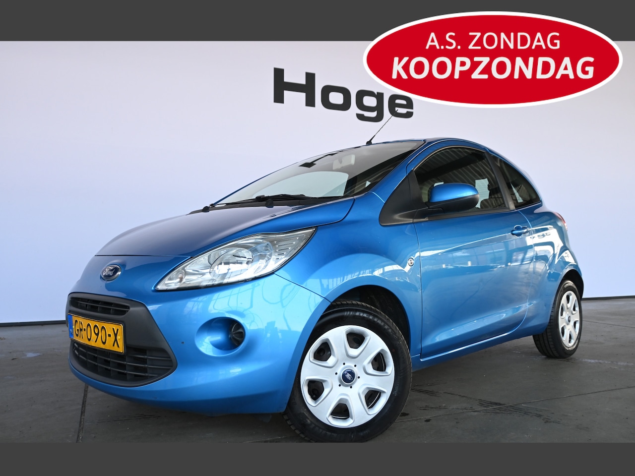 Ford Ka - 1.2 Style start/stop Airco Elektrisch Pakket Goed Onderhouden! Inruil Mogelijk! - AutoWereld.nl