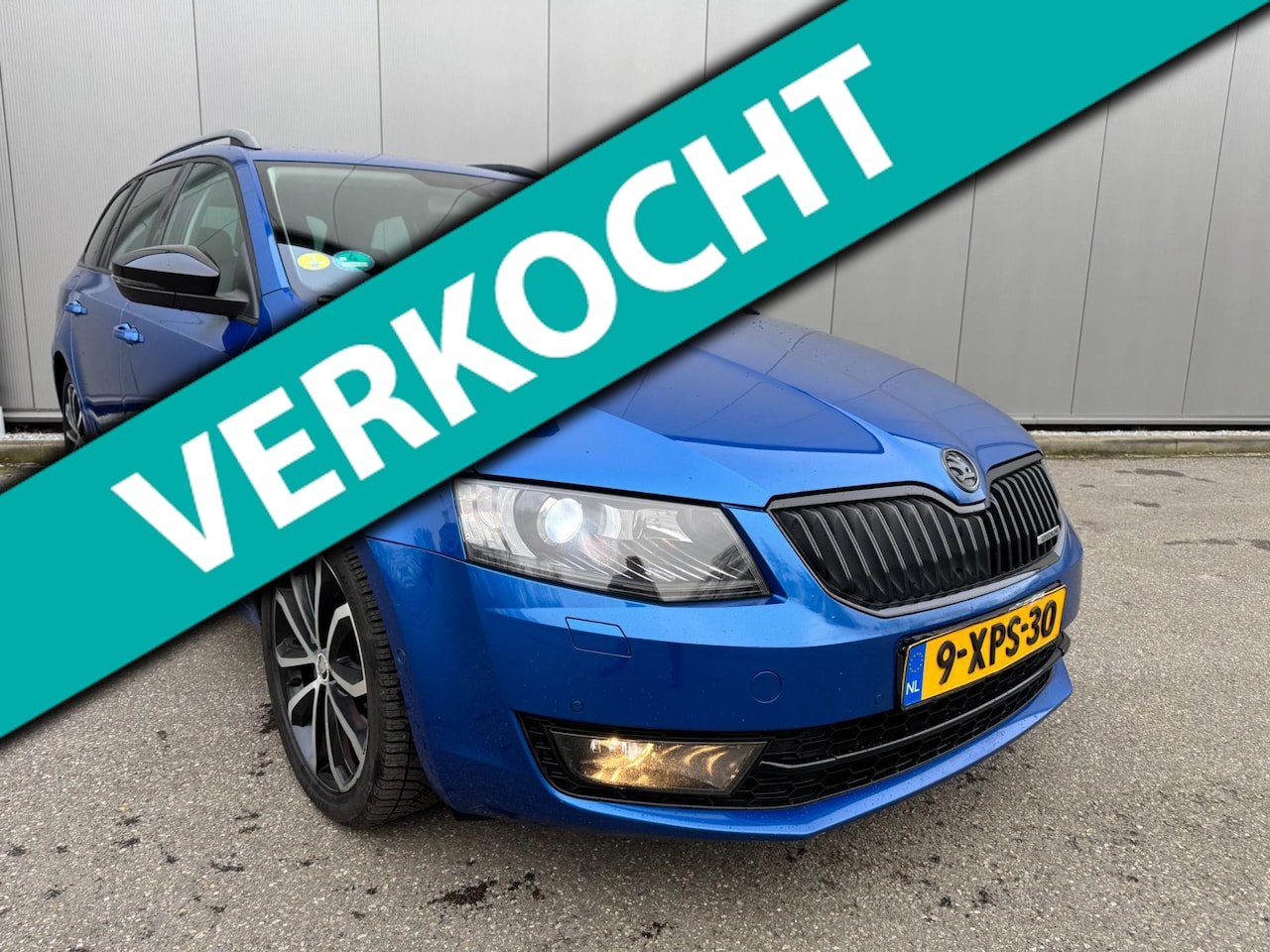 Skoda Octavia Combi - 1.6 TDI Greenline Businessline LEDER NAVI CLIMA - AutoWereld.nl