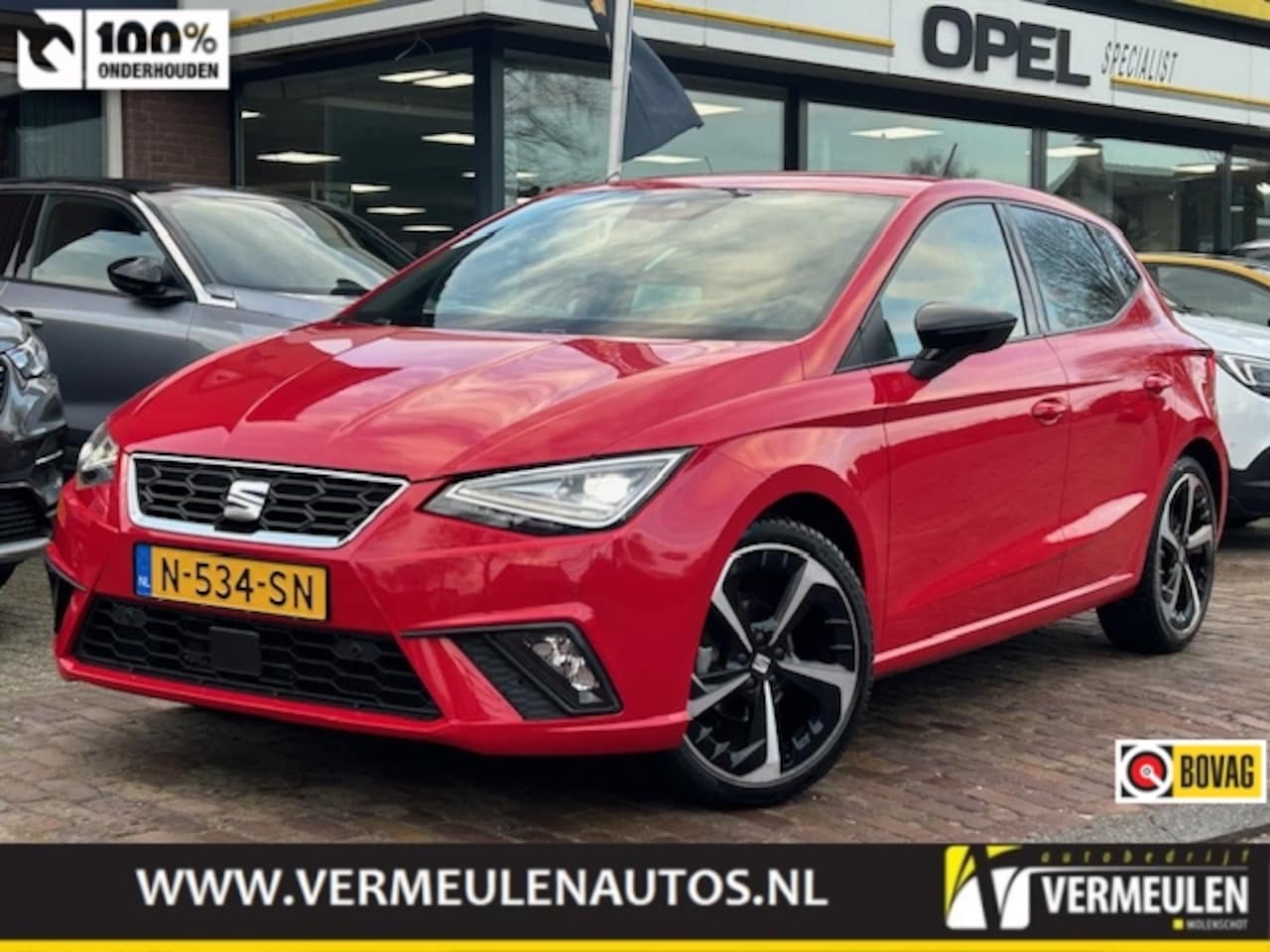 SEAT Ibiza - 1.0 EcoTSI 95PK FR Business Intense + 18"/ Navi/ Clima/ Cruise/ CarPlay/ Full-LED/ Camera/ - AutoWereld.nl
