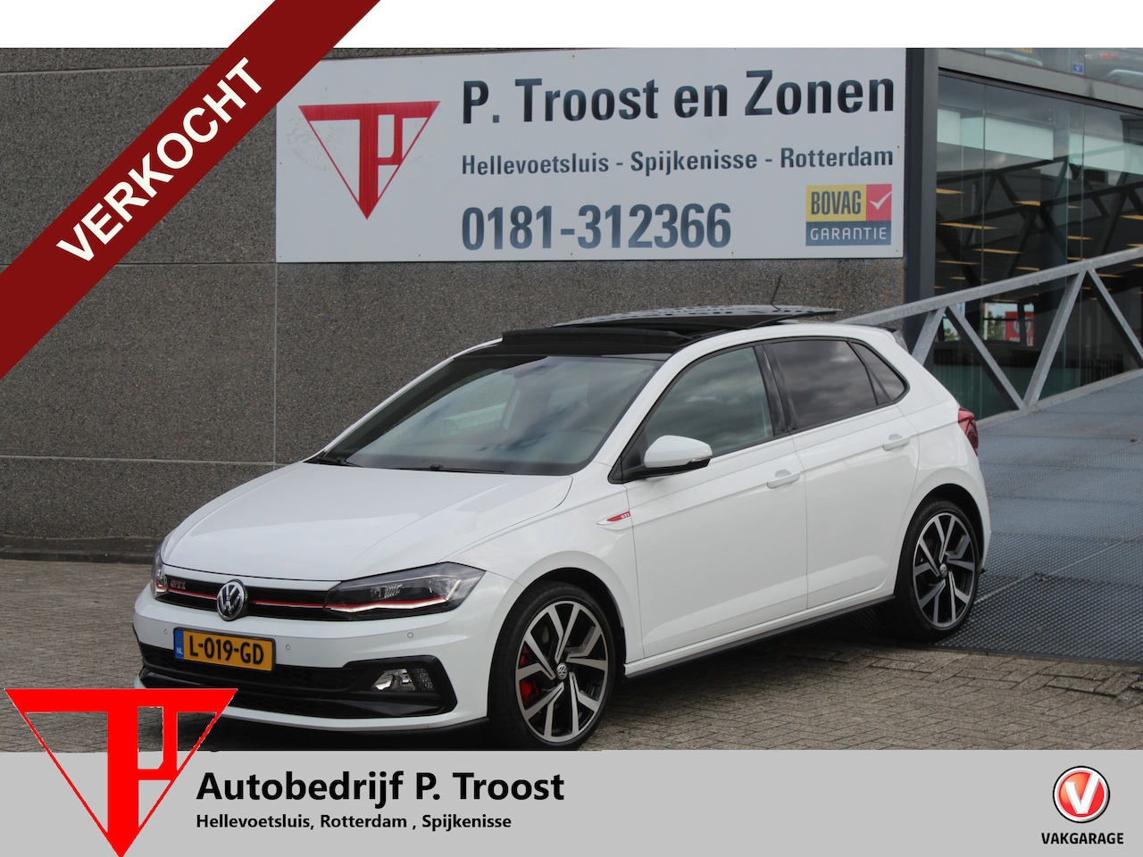Volkswagen Polo - 2.0 TSI GTI Panoramadak/Navigatie/Virtual cockpit/Adaptive cruise control/Climat control/S - AutoWereld.nl