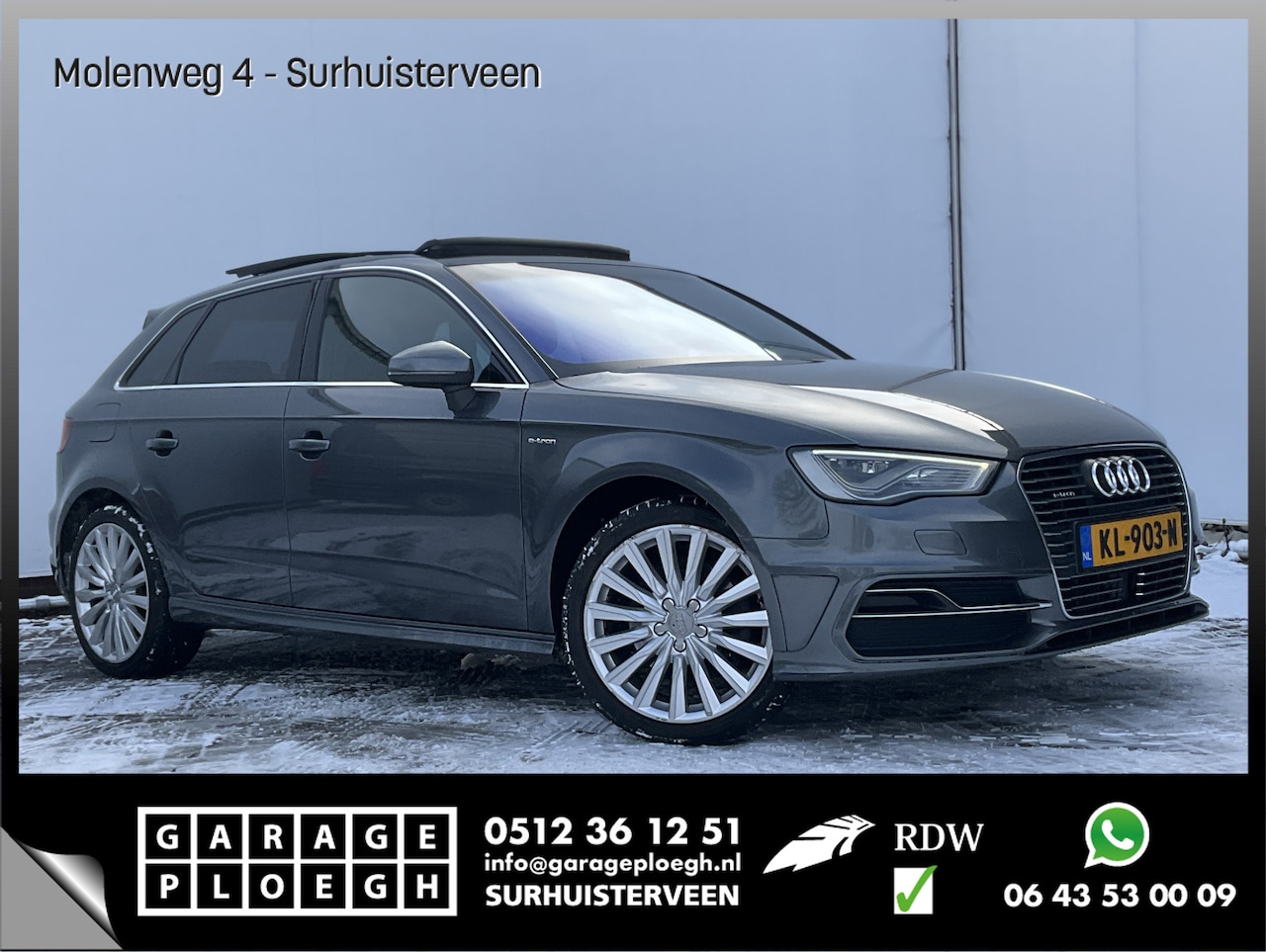 Audi A3 Sportback - 1.4 e-tron PHEV Pro Line S-Line plus Pano.dak Cam Trekhaak Voll.onderhouden! - AutoWereld.nl