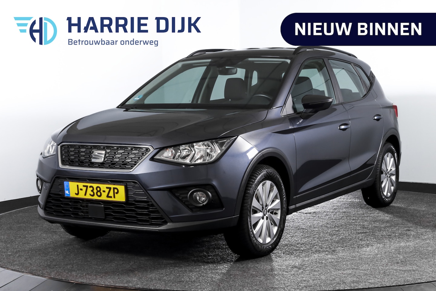 SEAT Arona - 1.0 TSI 95 PK Style | Cruise | Stoelverw. | App. Connect | ECC | Trekhaak | LM 16" | - AutoWereld.nl
